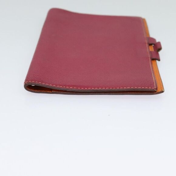 Hermès Agenda Cover Pink Leather Wallet  (Pre-Owned) - Picture 6 of 16